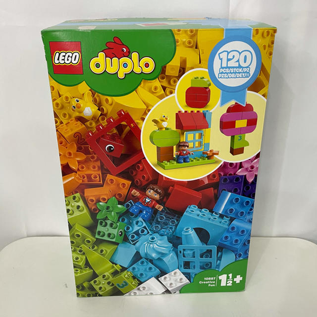Lego(レゴ)のデュプロ　LEGO 120ピース ブロック パズル 知育 キッズ/ベビー/マタニティのおもちゃ(積み木/ブロック)の商品写真