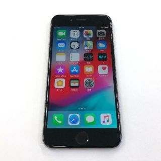 アップル(Apple)のau iPhone6 64GB グレイ(スマートフォン本体)