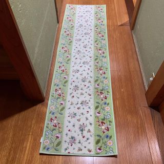 ヨーグルト様専用 MITONキッチンマットW1800mm×D500mmグリーン系(キッチンマット)