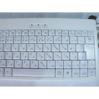 エレコム(ELECOM)のELECOM USBコンパクトキーボード TK-GMFCM006WH(PC周辺機器)