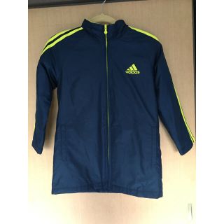 アディダス(adidas)のadidas アディダス ジャケット　130cm ネイビー×イエロー(ジャケット/上着)