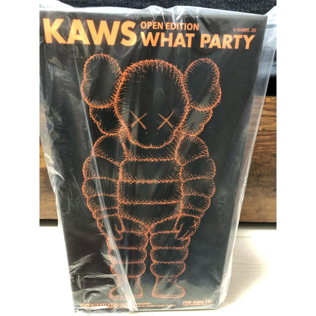 MEDICOM TOY(メディコムトイ)のKAWS What Party Figure オレンジ　 エンタメ/ホビーのフィギュア(その他)の商品写真