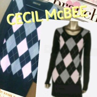 セシルマクビー(CECIL McBEE)のCECIL McBEE♡ニットワンピ(ミニワンピース)