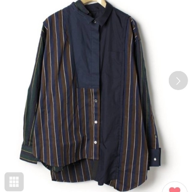 sacai(サカイ)のSacai ストライプシャツ レディースのトップス(その他)の商品写真