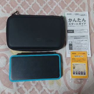 ニンテンドー2DS(ニンテンドー2DS)の任天堂　Newニンテンドー2DS LL ブラック×ターコイズ(家庭用ゲーム機本体)