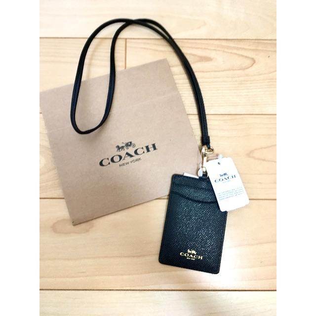 Coach コーチ 首掛けカードケース 定期入れ 名刺入れの通販 By ツリーツリー S Shop ラクマ