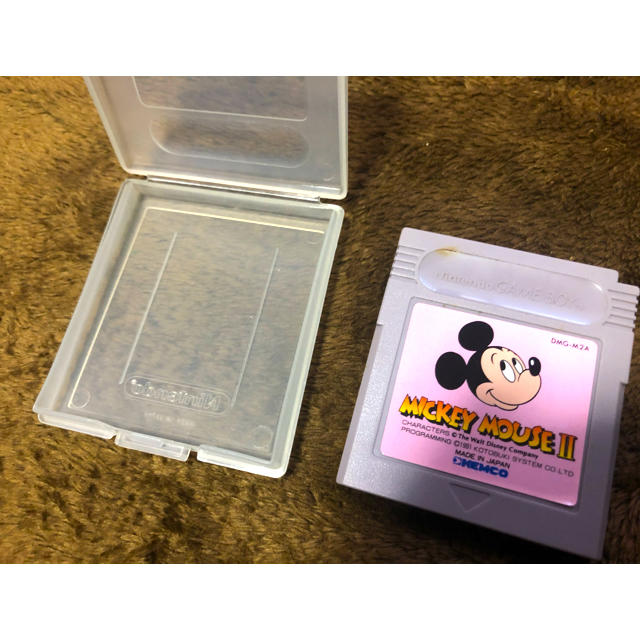 ゲームボーイ(ゲームボーイ)のゲームボーイソフト【きんぎょ注意報！2・MICKEY MOUSEⅡ】 エンタメ/ホビーのゲームソフト/ゲーム機本体(携帯用ゲームソフト)の商品写真