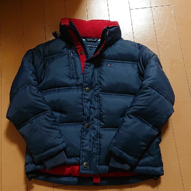 TOMMY HILFIGER(トミーヒルフィガー)のトミーヒルフィガー TOMMY ダウンジャケット 4T 100 キッズ/ベビー/マタニティのキッズ服男の子用(90cm~)(ジャケット/上着)の商品写真