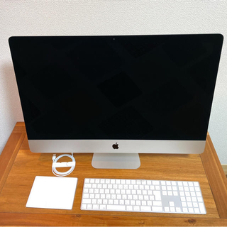 マック(Mac (Apple))の【値下げ】iMac 2017 5K 27インチ core i7(デスクトップ型PC)