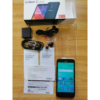 エイスース(ASUS)のミヤ様専用　Zenfone2 Lazer ZE500KL-BK16（ブラック）(スマートフォン本体)