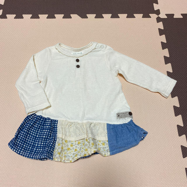 キムラタン(キムラタン)のチュニック80 キッズ/ベビー/マタニティのベビー服(~85cm)(ワンピース)の商品写真