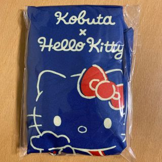 ハローキティ(ハローキティ)のエースコック ハローキティ エコバッグ⭐︎ブルー⭐︎(非売品)(エコバッグ)