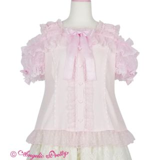 アンジェリックプリティー(Angelic Pretty)のangelicpretty Lovely Frillブラウス　ロリィタ(シャツ/ブラウス(半袖/袖なし))