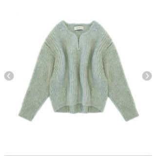 solov FLOATING MOHAIR KNIT(ニット/セーター)