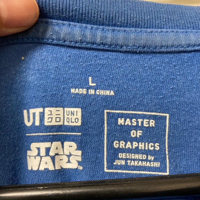 UNIQLO(ユニクロ)のユニクロ　Tシャツ　スターウォーズコラボ メンズのトップス(Tシャツ/カットソー(半袖/袖なし))の商品写真