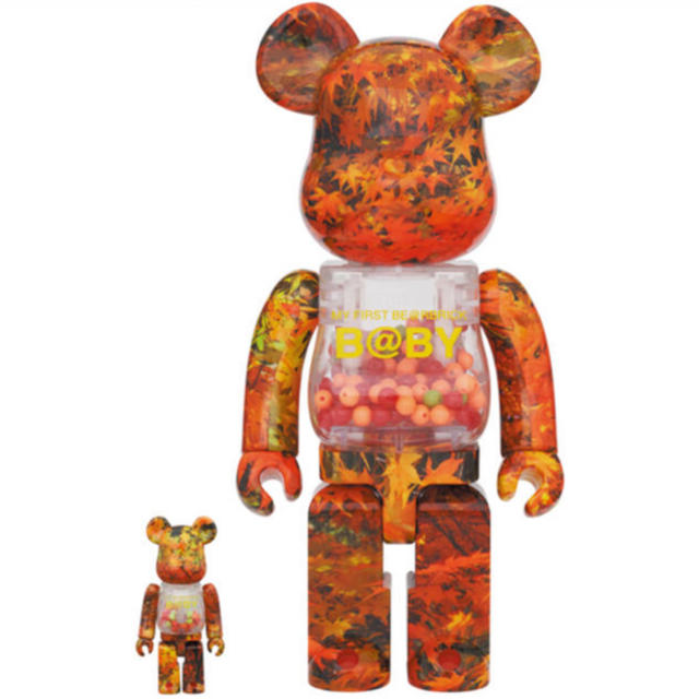 MEDICOM TOY - MY FIRST BE@RBRICK AUTUMN LEAVES Ver.