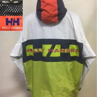 ヘリーハンセン(HELLY HANSEN)の90's ヘリーハンセン ダブルジップ ナイロンジャケット グリーン×ネイビー (ナイロンジャケット)