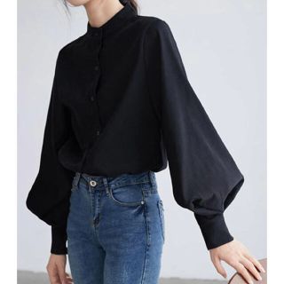 ザラ(ZARA)のボリュームスリーブシャツ(シャツ/ブラウス(長袖/七分))