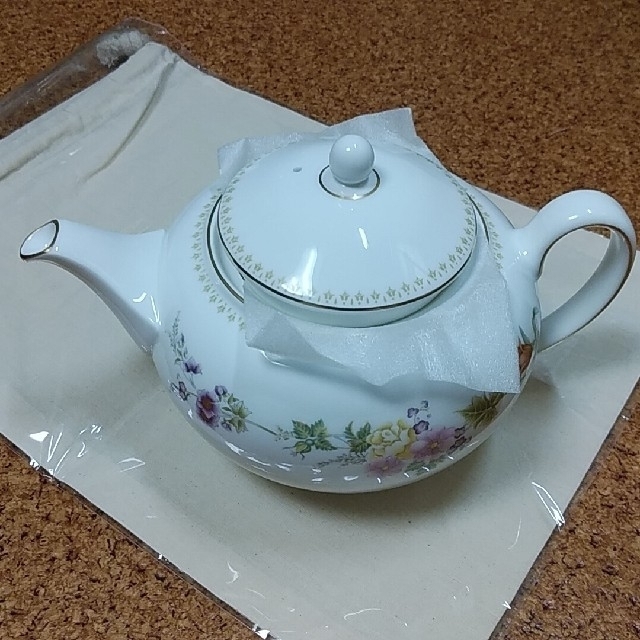 ウェッジウッド ミラベル ティーポット WEDGWOOD 陶器