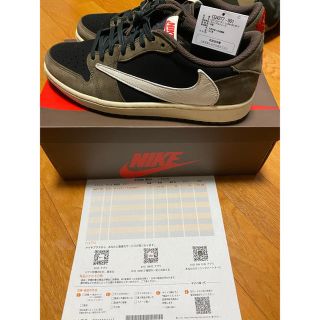 ナイキ(NIKE)のnike air jordan 1 low og sp travis scott(スニーカー)