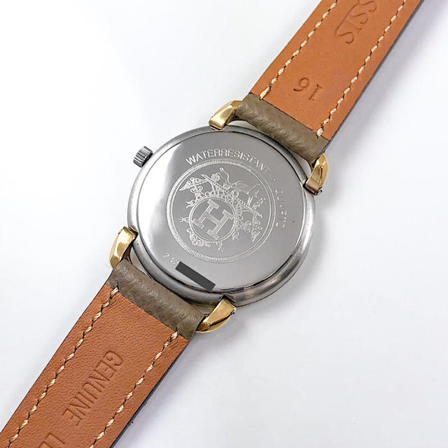 Hermes(エルメス)の【OH済/ベルト2色】エルメス プルマン コンビ ボーイズ 腕時計 レディースのファッション小物(腕時計)の商品写真