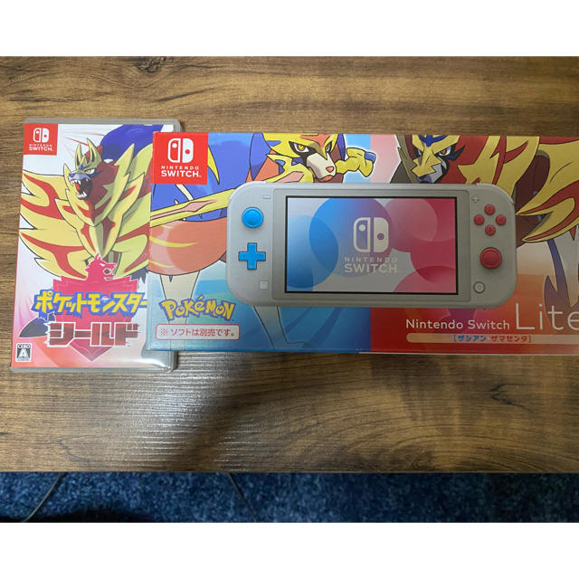 Nintendo Switch Lite ザシアン・ザマゼンタ ポケモンシールド | www
