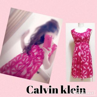 カルバンクライン(Calvin Klein)のカルバンクラインワンピース❤(ひざ丈ワンピース)