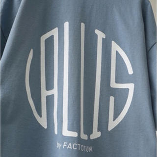 VALLIS by FACTOTUM  クルーネックＴシャツ(Tシャツ/カットソー(半袖/袖なし))