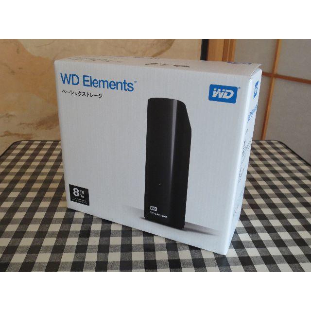 WD Elements Desktop 8TB USB3.0 外付けHDD
