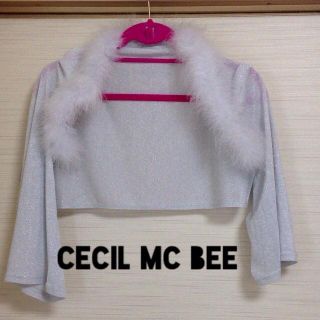 セシルマクビー(CECIL McBEE)のセシル ショートカーディガン(カーディガン)