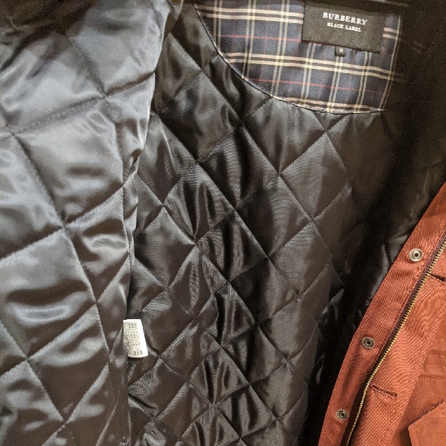 BURBERRY BLACK LABEL(バーバリーブラックレーベル)のKSC24さん専用　バーバリーブラックレーベル　コート　サイズM  ワインレッド メンズのジャケット/アウター(トレンチコート)の商品写真