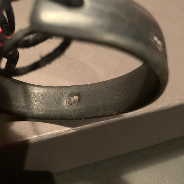 金メタル付きレザーブレス 金メタル付きレザーブレス