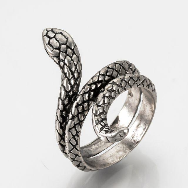【Z04】スネークリング 蛇 スネーク レディースのアクセサリー(リング(指輪))の商品写真