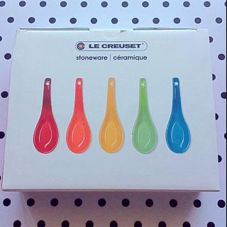 ルクルーゼ(LE CREUSET)の♡ルクルーゼ  レンゲ スプーン レインボー カトラリー(カトラリー/箸)