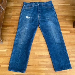 リーバイス(Levi's)のLevi's 501 95年 U.S.A製 ダメージ ジーンズ(デニム/ジーンズ)