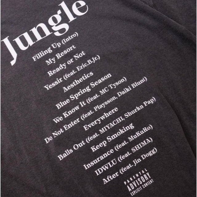 Supreme(シュプリーム)の★XL★¥ELLOW BUCKS Jungle Official Rap Tee メンズのトップス(Tシャツ/カットソー(半袖/袖なし))の商品写真