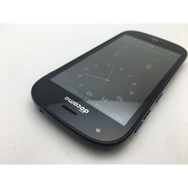 富士通(フジツウ)のSIMフリー ドコモ らくらくスマートフォン4 F-04J ブラック美品360 スマホ/家電/カメラのスマートフォン/携帯電話(スマートフォン本体)の商品写真