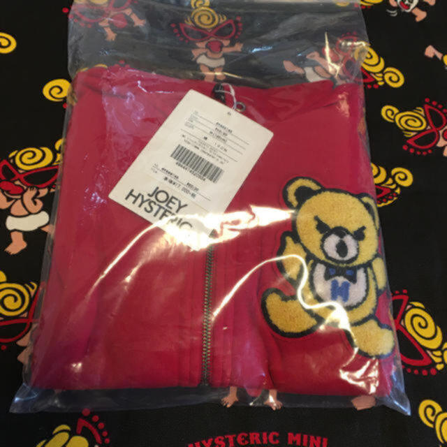 JOEY HYSTERIC(ジョーイヒステリック)の新品　ジョーイヒステリック　パーカー　ヒスミニ キッズ/ベビー/マタニティのキッズ服女の子用(90cm~)(ジャケット/上着)の商品写真