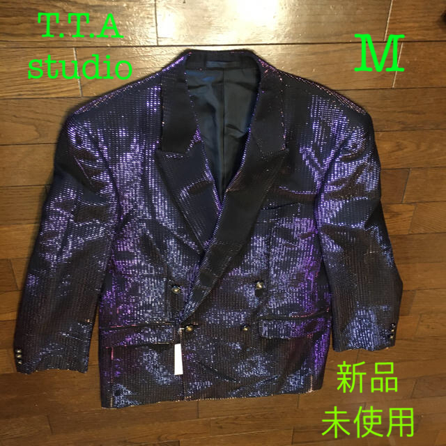【オンライン限定商品】 T.T.A 新品　未使用　日本製 ジャケット舞台　ステージ　衣装　M  テーラードジャケット