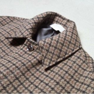 コモリ(COMOLI)のyoke DOUBLE JQUARD KNIT BAL COLLAR COAT(ステンカラーコート)