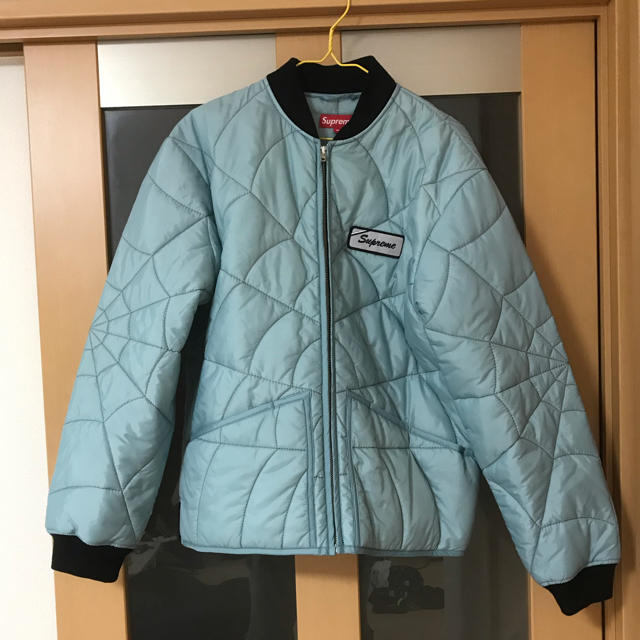 Supreme - Supreme Spider Web Quilted Work Jacketの通販 by ラクマ ...