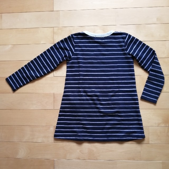 MPS(エムピーエス)のMPS 裏起毛 チュニック ワンピース 130 キッズ/ベビー/マタニティのキッズ服女の子用(90cm~)(ワンピース)の商品写真