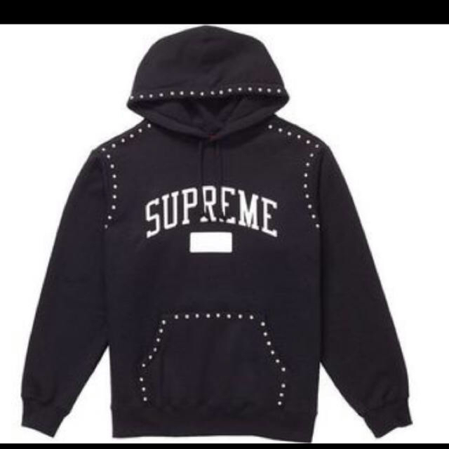 Supreme  Studded Hooded Sweatshirt