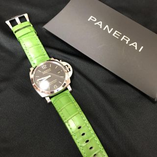 パネライ(PANERAI)の最終価格‼️美品‼️パネライ純正ベルト　(腕時計(アナログ))