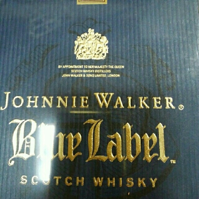 JOHNNIE WALKER BlueLavel 訳あり★未開栓品★