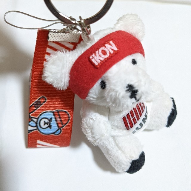 iKON(アイコン)の‼️ご確認用♥️iKON JUNE くまさん キーホルダー🐻ジュネ レディースのファッション小物(キーホルダー)の商品写真