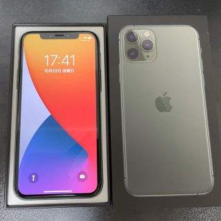 アイフォーン(iPhone)の【美品】iPhone11Pro 64GB SIMフリー本体のみ　早い者勝ち(スマートフォン本体)