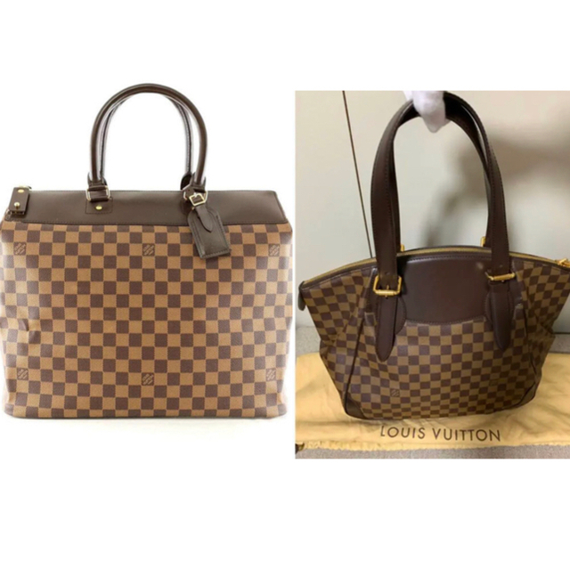 LOUIS VUITTON(ルイヴィトン)のルイ・ヴィトンダミエヴェローナ GMとグリニッジPMボストンバッグ レディースのバッグ(トートバッグ)の商品写真