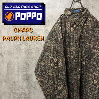 ラルフローレン(Ralph Lauren)の【s様専用】チャップスラルフローレン☆タグエスニック柄レトロ総柄シャツ(シャツ)