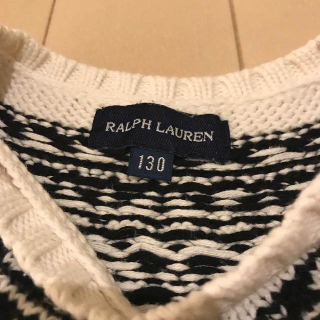 Ralph Lauren(ラルフローレン)のラルフローレン  ニット　130 キッズ/ベビー/マタニティのキッズ服女の子用(90cm~)(ニット)の商品写真